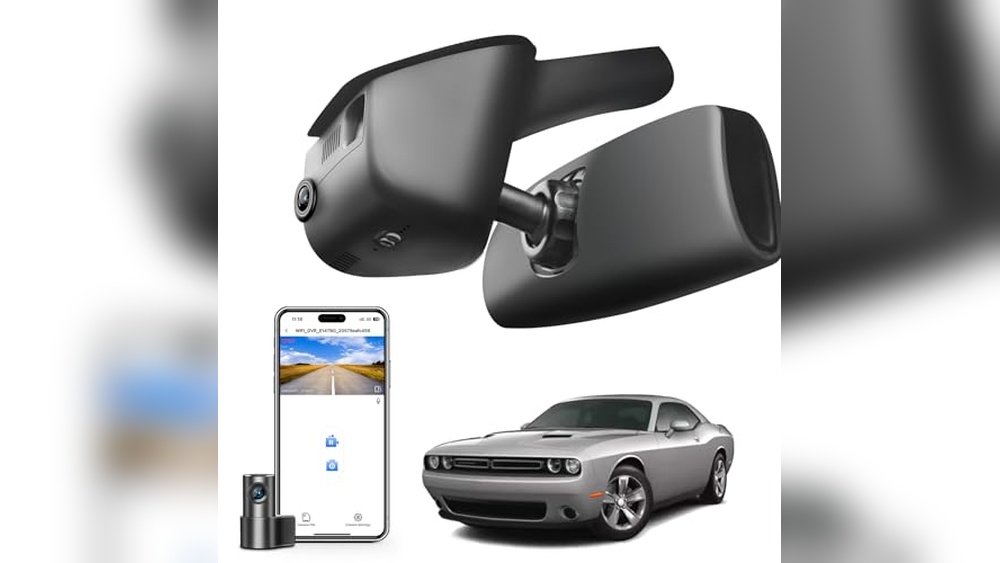 Best Dash Cam For Dodge Challenger: Ultimate 4K Front and Rear Cameras