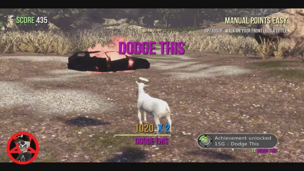 How To Get The Dodge This Achievement In Goat Simulator: Ultimate Guide