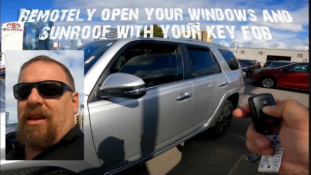 How To Roll Down Windows With Key Fob Toyota Highlander: Easy Steps