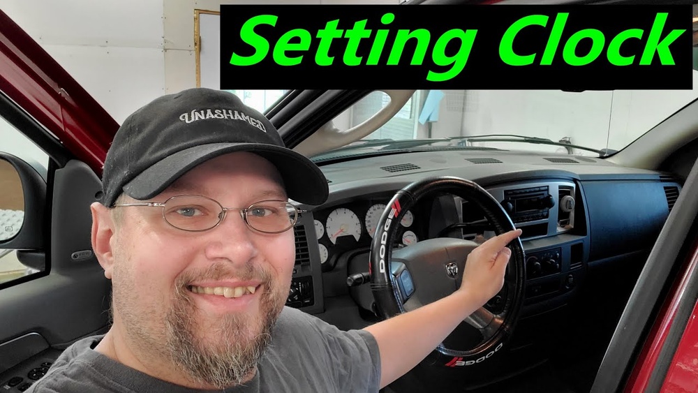 How To Set The Clock On A Dodge Ram 1500