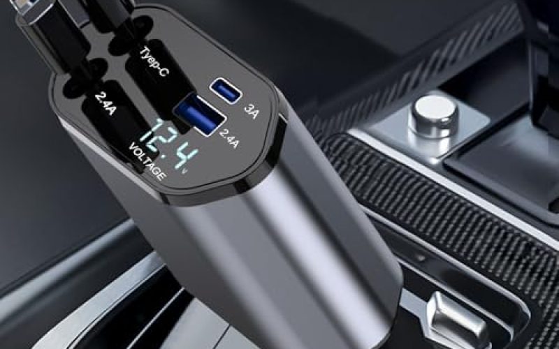 Best Buy Retractable Car Charger for iPhone 7 Plus: Ultimate Charging Solution!