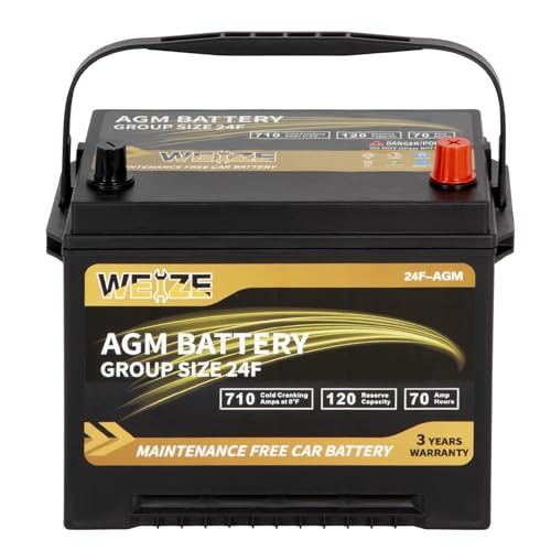 Best Car Battery Replacement for Toyota Tacoma Extra Cab: Weize Platinum AGM