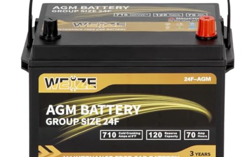Best Car Battery Replacement for Toyota Tacoma Extra Cab: Weize Platinum AGM