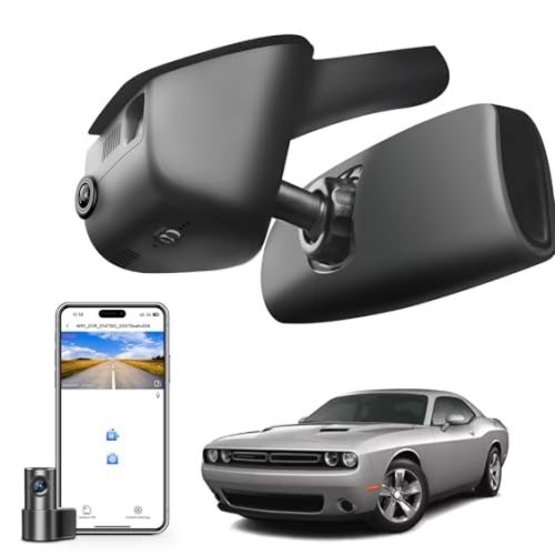Best Dash Cam For Dodge Challenger: Ultimate 4K Front and Rear Cameras