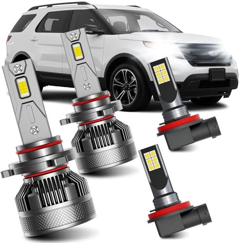 Best LED Headlights For 2015 Ford Explorer: Top Brightness and Durability