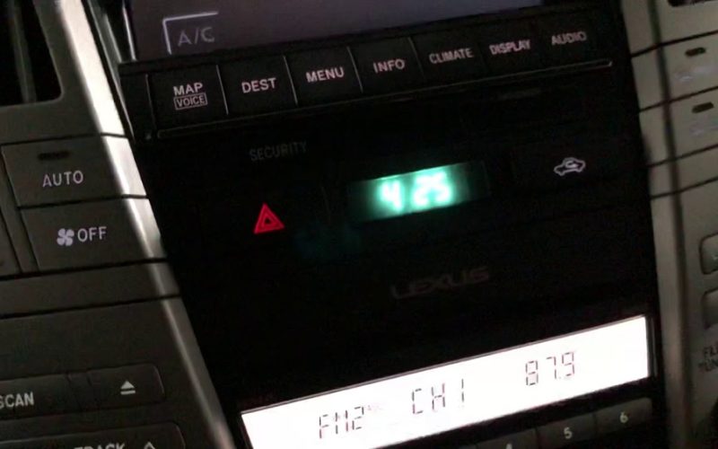 How To Change Clock On 2007 Lexus Rx 350: Quick & Easy Guide