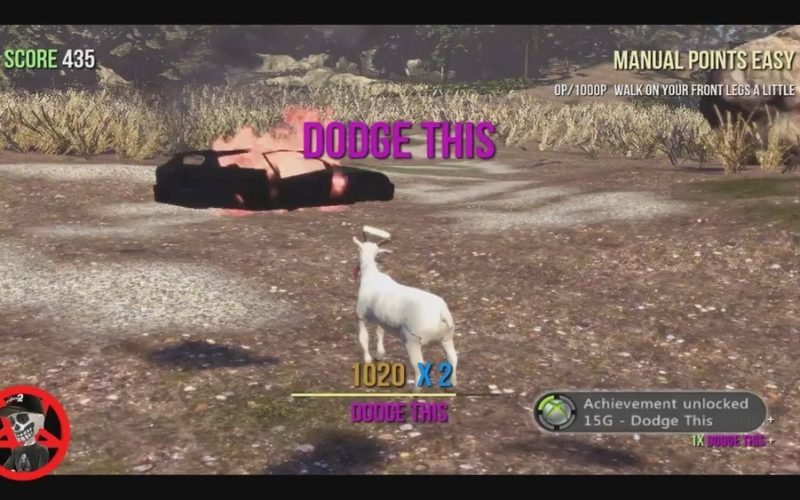 How To Get The Dodge This Achievement In Goat Simulator: Ultimate Guide