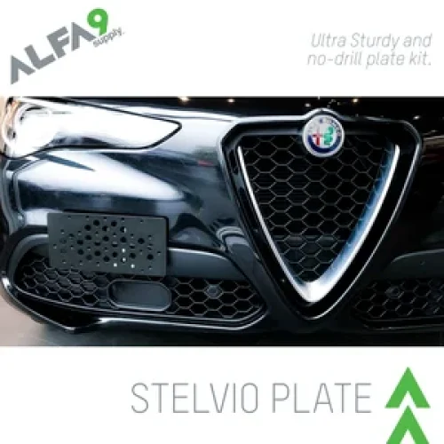 How To Install Front License Plate On Alfa Romeo Stelvio: Easy Steps