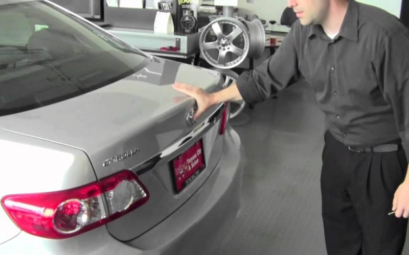 How To Open A Toyota Corolla Trunk From The Outside: Easy Steps