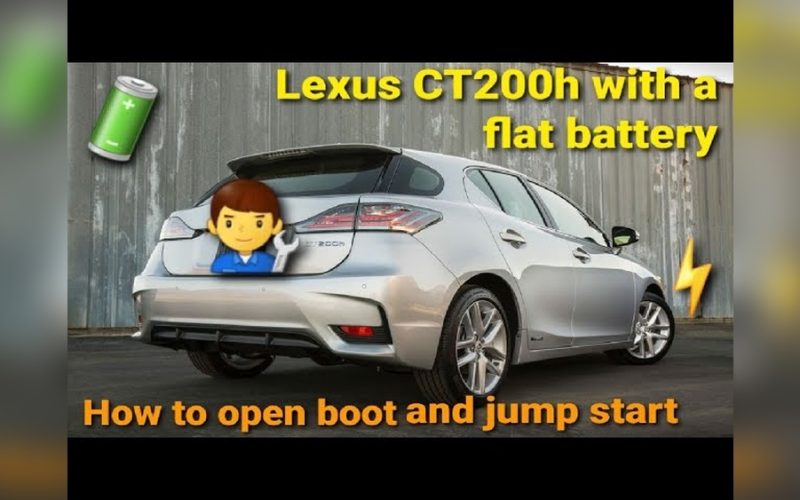 How To Open Lexus Ct200H Trunk With Dead Battery: Quick Tips