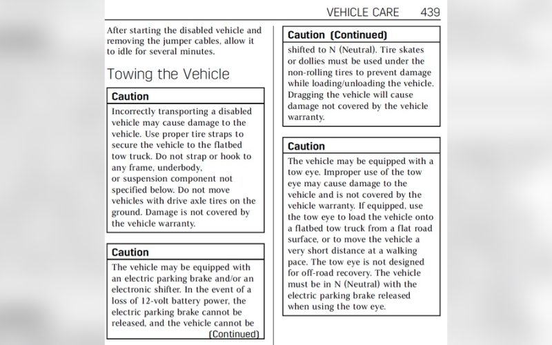 How To Put Cadillac Escalade In Neutral With Dead Battery: Quick Guide