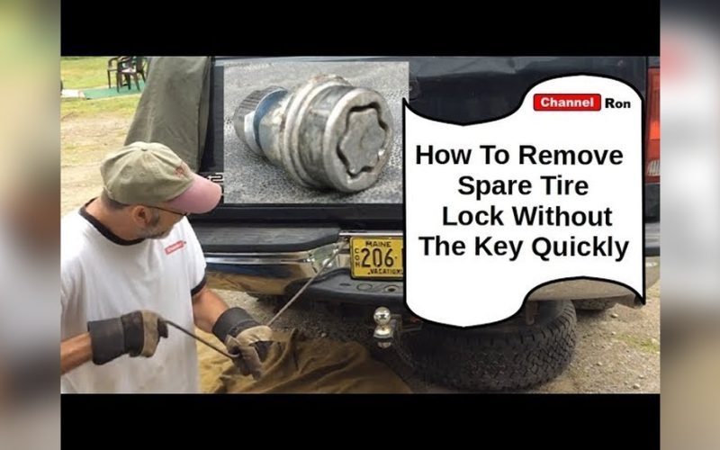 How To Remove Spare Tire From Ford F150 Without Key: Easy Steps