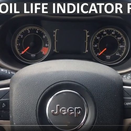How To Reset Oil Life On Jeep Cherokee 2015: Quick & Easy Guide