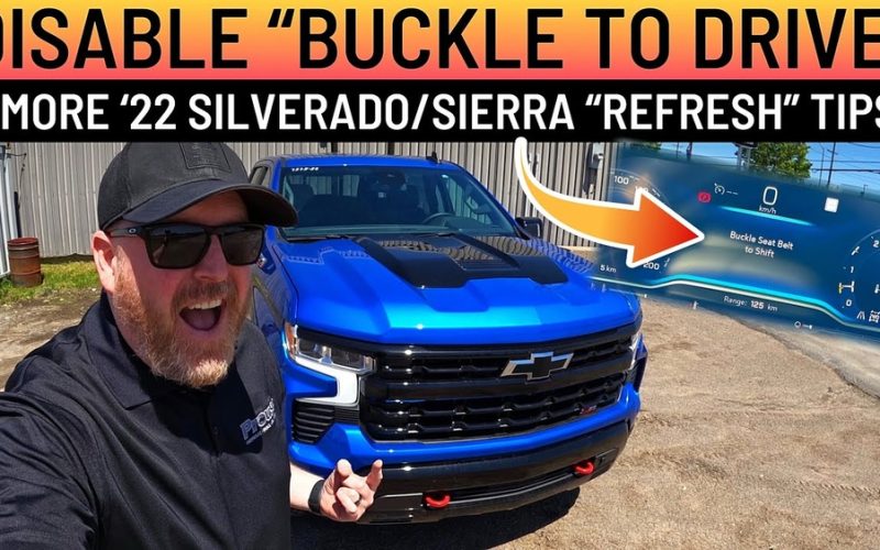 How To Turn Off Seat Belt Alarm 2025 Gmc Sierra: Easy Steps