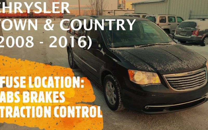 How To Turn Off Traction Control Chrysler Town And Country: Easy Steps
